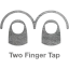 two finger tap 2
