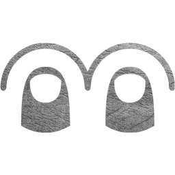 two finger tap icon