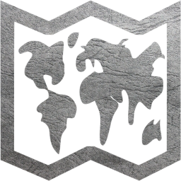 world map icon
