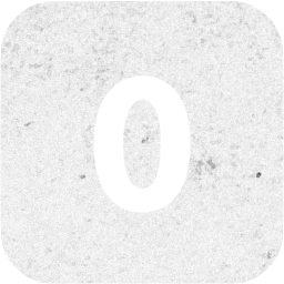 0 filled icon