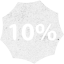 10 percent badge