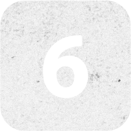 6 filled icon