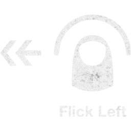 flick left 2 icon