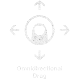 omnidirectional drag 2 icon