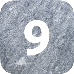 9 filled icon