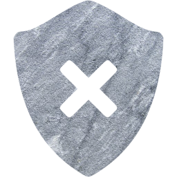 delete shield icon