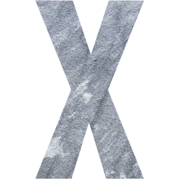 letter x icon