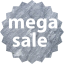 mega sale badge