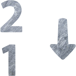numerical sorting 2 icon