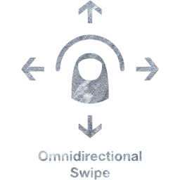 omnidirectional swipe 2 icon