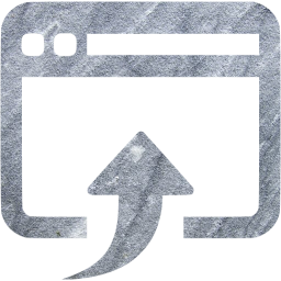 open in browser icon