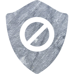 restriction shield icon