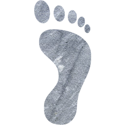 right footprint icon