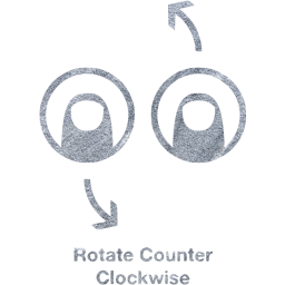 rotate counter clockwise 2 icon