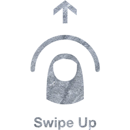 swipe up 2 icon