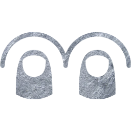 two finger tap icon