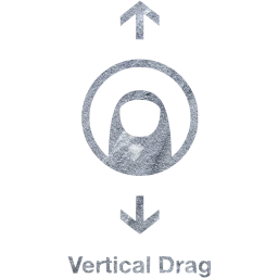 vertical drag 2 icon