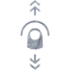 vertical flick