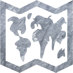 world map icon