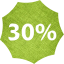 30 percent badge