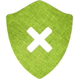 delete shield icon