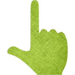 finger and thumb icon