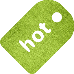 hot badge icon
