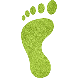 left footprint icon