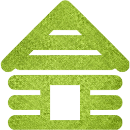 log cabin icon