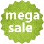 mega sale badge