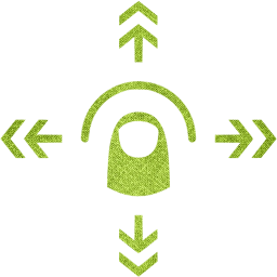 omnidirectional flick icon