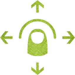 omnidirectional swipe icon