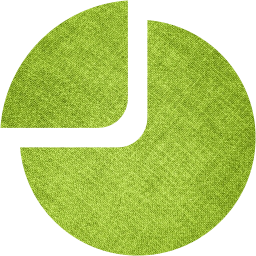 pie chart 2 icon