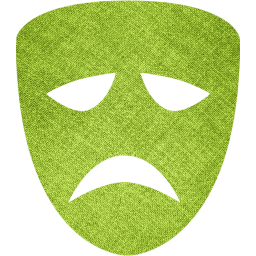 tragedy mask icon