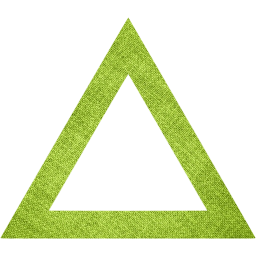 triangle outline icon