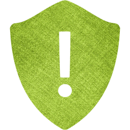 warning shield icon
