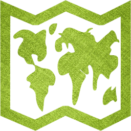 world map icon