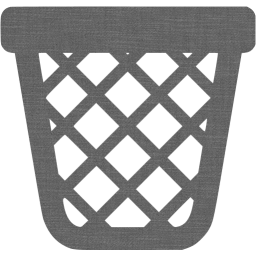 empty trash icon