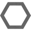 hexagon outline