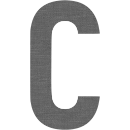 letter c icon