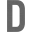 letter d