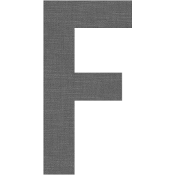 letter f icon