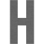 letter h