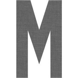 letter m icon