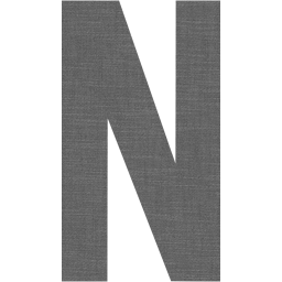 letter n icon