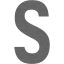 letter s