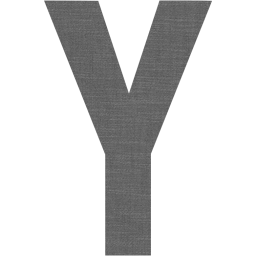 letter y icon