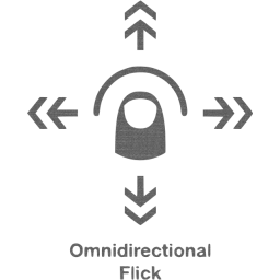 omnidirectional flick 2 icon