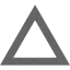 triangle outline