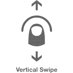 vertical swipe 2 icon
